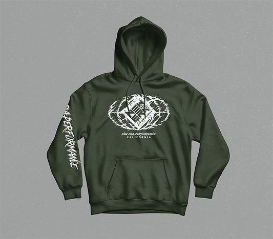 2025 - Green Hoodie - New Era Performance World Wide